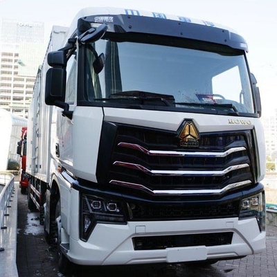 9.6 متر Sinotruk HOWO Cargo Box Truck MAX 330HP 6X2
