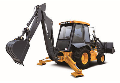 SINOMACH ماشین بکهو لودر کوچک 630 تایر عقب سایز 19.5L-24R4-12PR