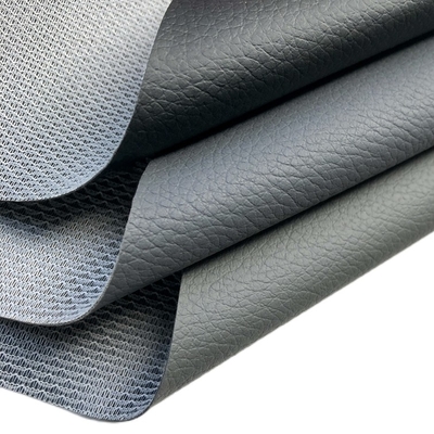 0.6mm-1.2mm پارچه چرم مصنوعی PVC برای صندلی ماشین 58/60&quot;