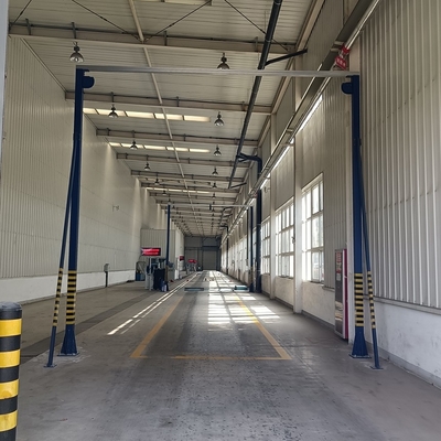 فرکانس سفارشی خط مونتاژ اتوبوس SKD CKD برای کارخانه تولید اتوبوس