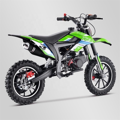 CE EPA ECE DB10SA موتورسیکلت های مسابقه جاده سبز 50cc 2 Stroke
