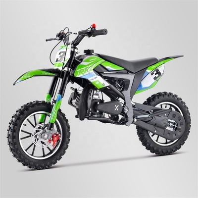 CE EPA ECE DB10SA موتورسیکلت های مسابقه جاده سبز 50cc 2 Stroke