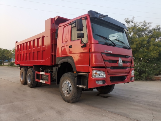 کامیون های سنگین کارکرده ZZ3257N3847C1 385HP EURO 3 Howo 6x4 Dump