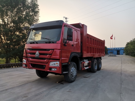 کامیون های سنگین کارکرده ZZ3257N3847C1 385HP EURO 3 Howo 6x4 Dump