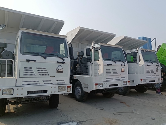 کامیون کمپرسی معدن 30 متر مکعب 371-420 اسب بخار HOWO 6*4 یورو 3