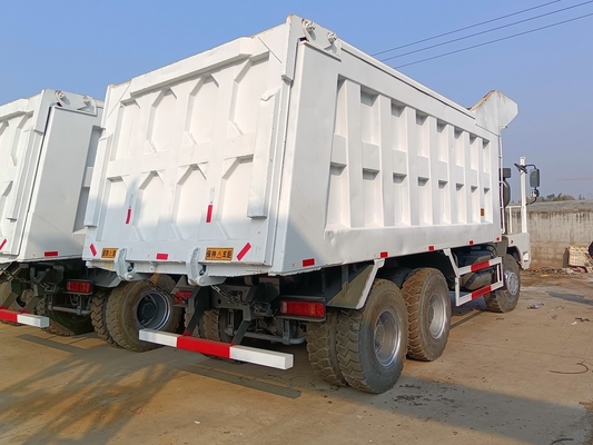 کامیون کمپرسی معدن 30 متر مکعب 371-420 اسب بخار HOWO 6*4 یورو 3