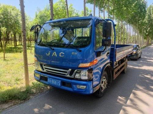 Junling V6 JAC Cargo Used Heavy Duty Trucks 6 Manual 150HP