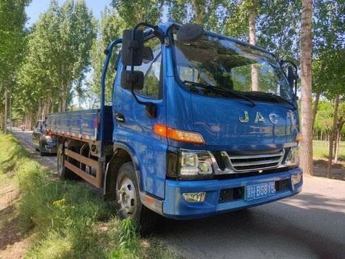 Junling V6 JAC Cargo Used Heavy Duty Trucks 6 Manual 150HP