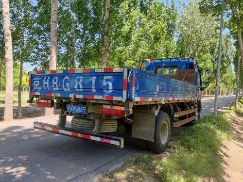 Junling V6 JAC Cargo Used Heavy Duty Trucks 6 Manual 150HP