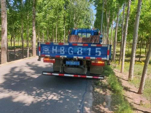 Junling V6 JAC Cargo Used Heavy Duty Trucks 6 Manual 150HP