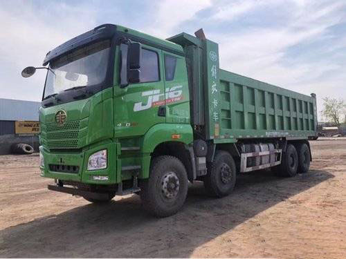 12 لاستیک فاو کامیون های سنگین کارکرده 12 سرعته دستی 8*4 430 اسب بخار