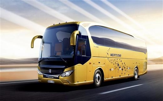 120km/H حج 12m لوکس اتوبوس مربی VIP 51 صندلی سریع 6DS150T