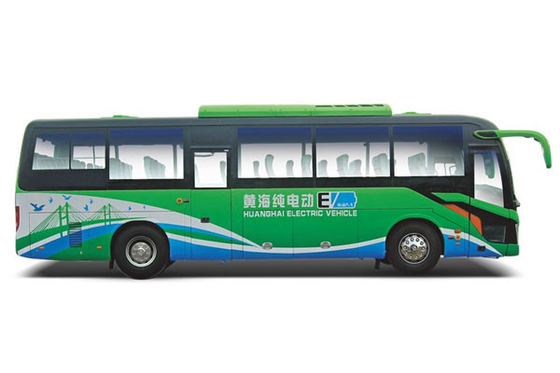 اتوبوس برقی خالص 24-50 صندلی Huanghai 11 متری 85 کیلومتر در ساعت کارکرده